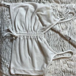 shein tank top/crop top with stain